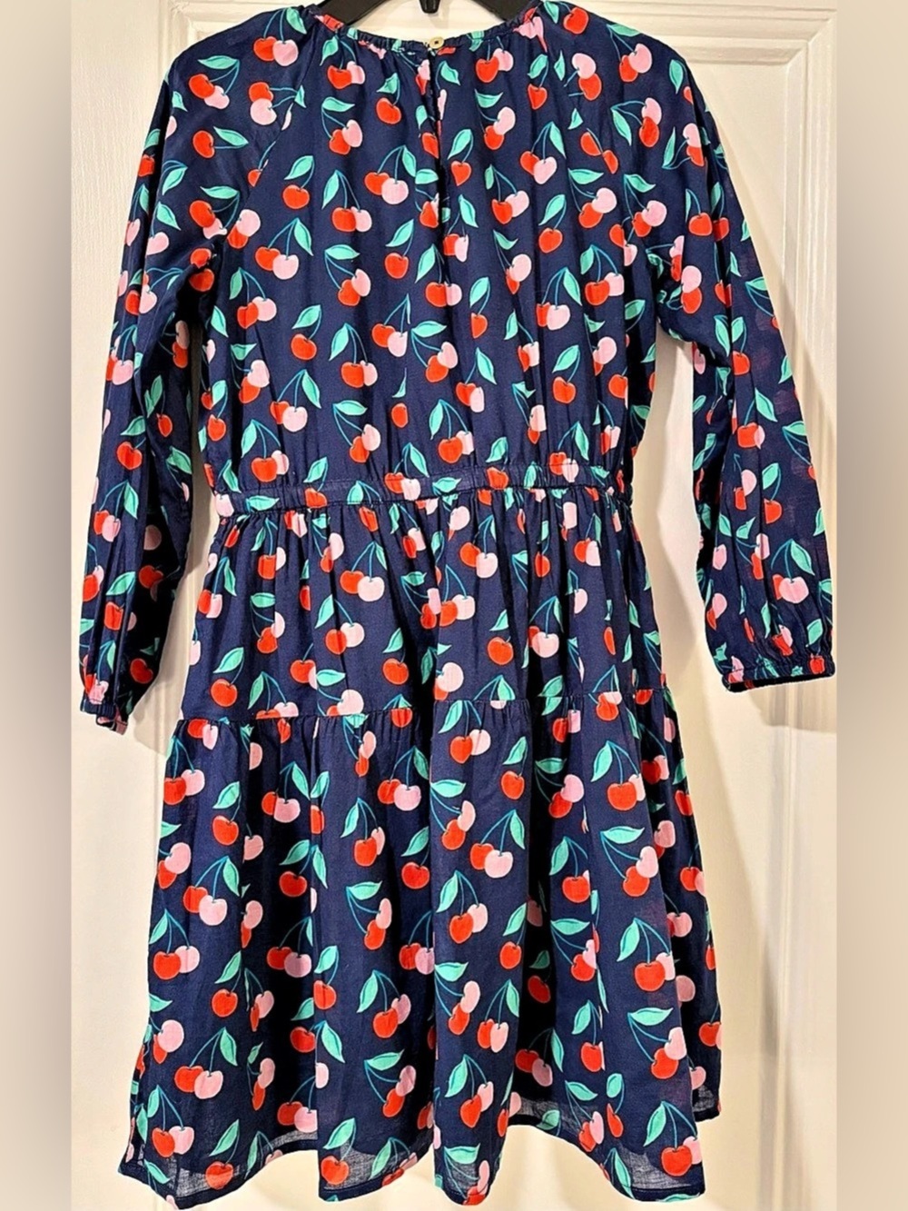 Crewcuts Girls Cherry Print Dress Size 10 Like New